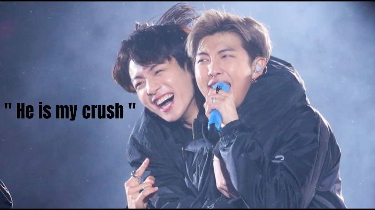 the way jungkook admires namjoon