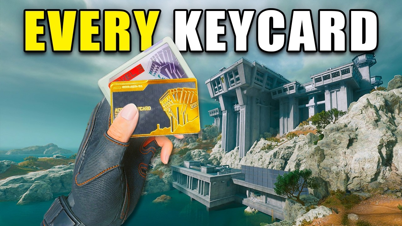 Я перепробовал каждую ключ-карту на новой карте (тюрьма «Тайд»).