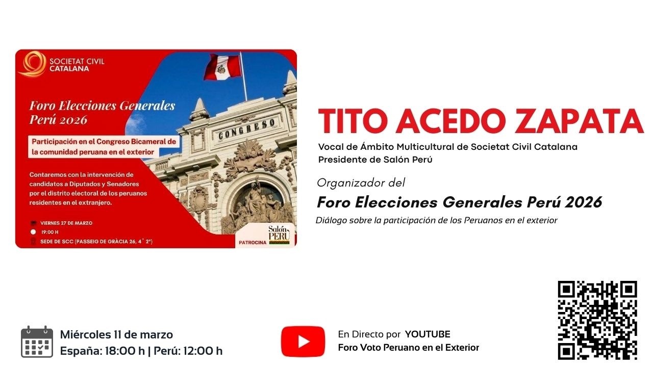 Entrevista Especial al Organizador del  Foro Elecciones Generales Perú 2026