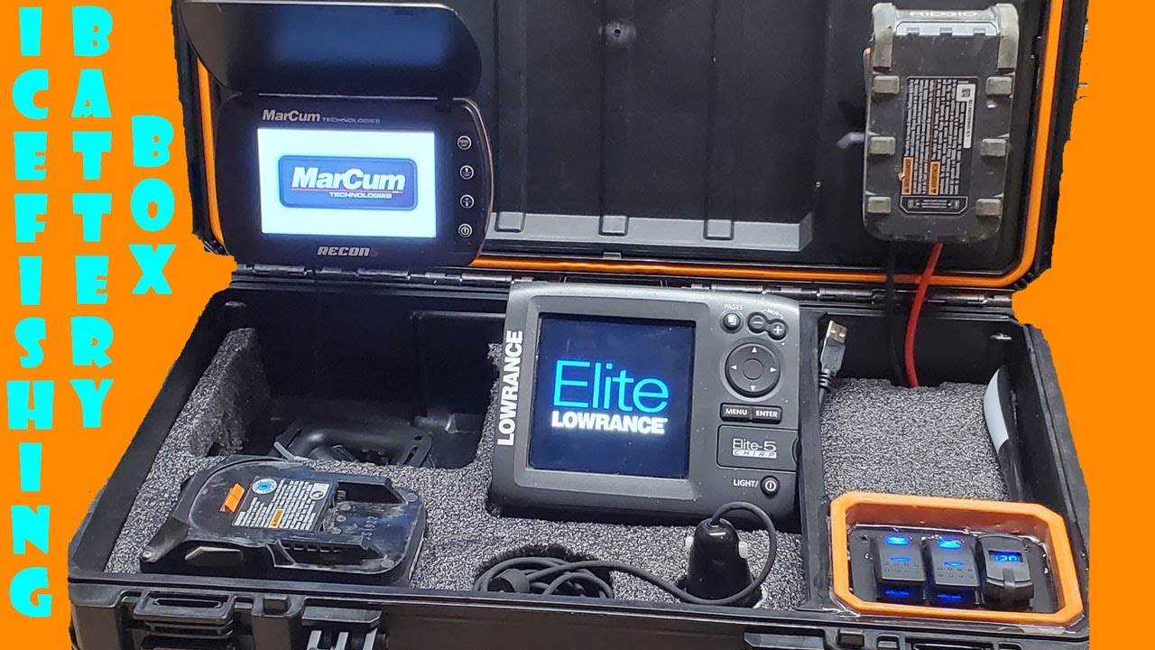 Ridgid Battery box   Ice fishing edition
