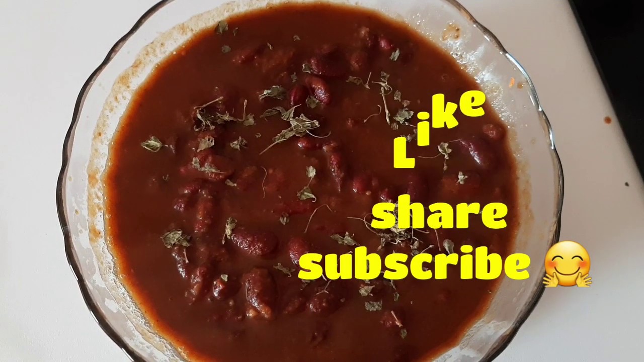 Rajma masala recipe👌By indo German recipes 👌😋