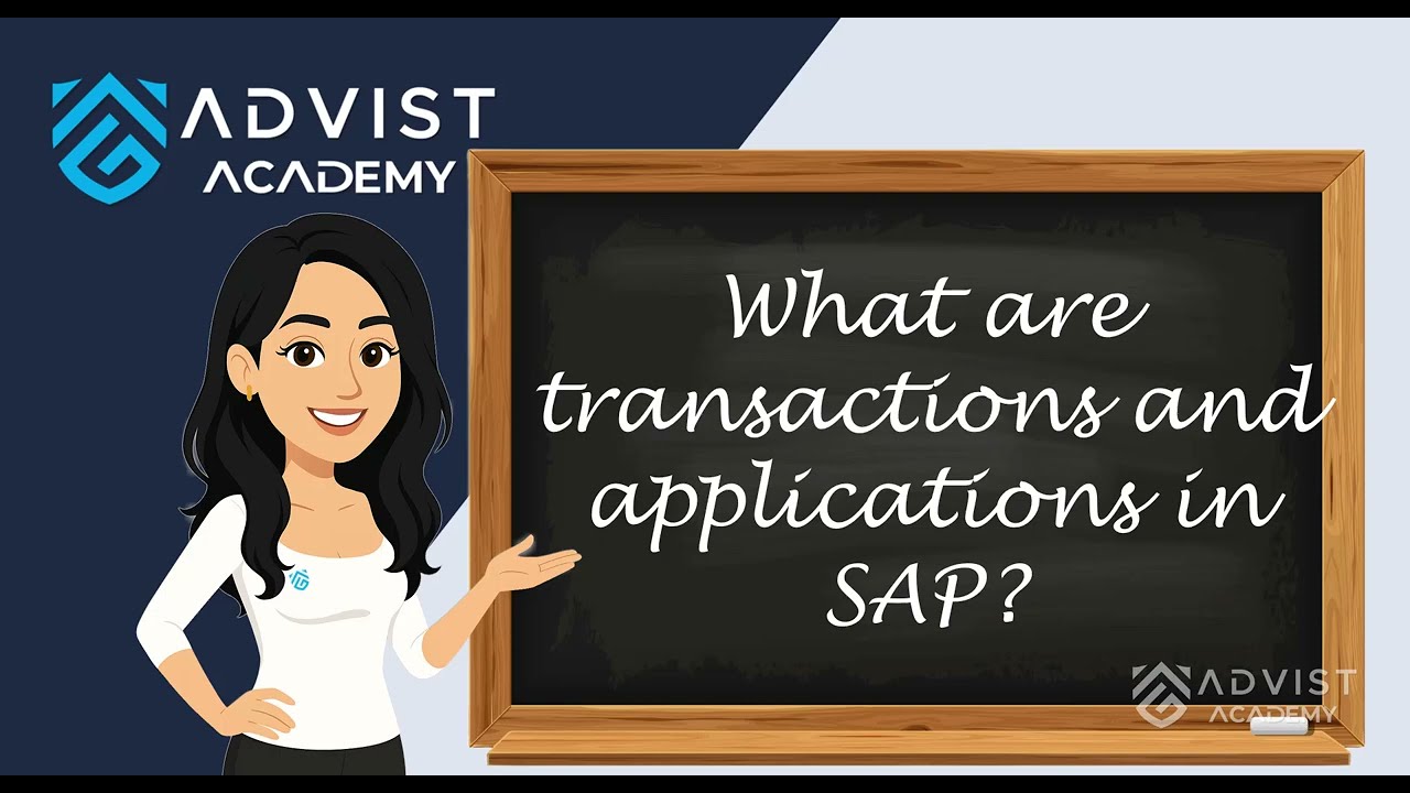 SAP | What are transactions and applications in SAP?