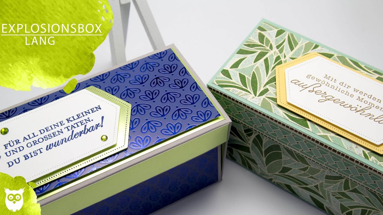 Explosionsbox aus A4