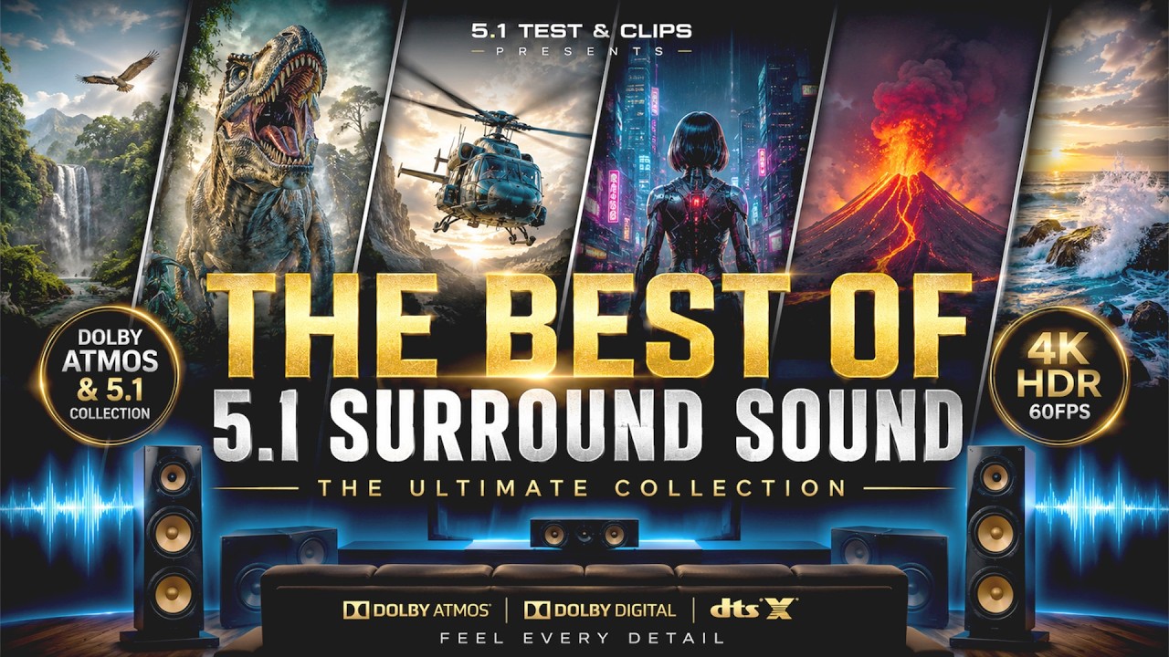 The Best of 5.1 Surround Sound | Ultimate Dolby Atmos Collection | 4K HDR