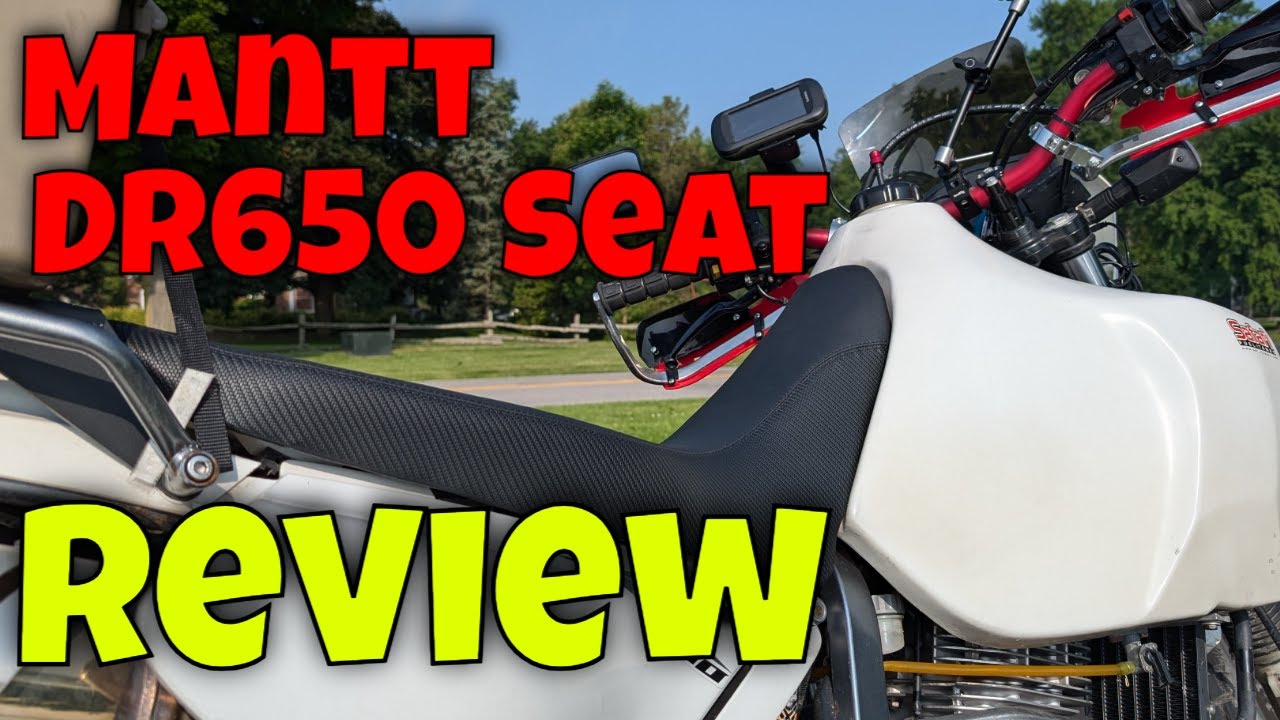 Mantt, сиденье DR650, первоначальный обзор