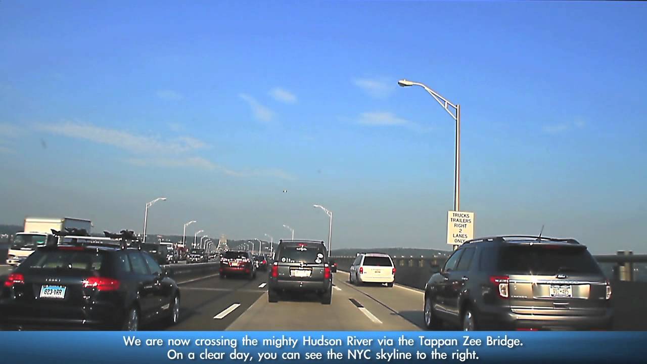 I-87/287 New York Thruway & The Tappan Zee Bridge (Exits 14A to 9)