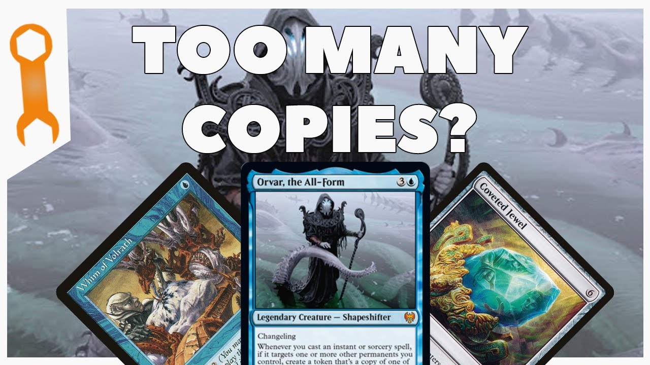 MONO BLUE COPY COMBO Orvar, the All-Form 🛠 Personal Commander Deck Tech