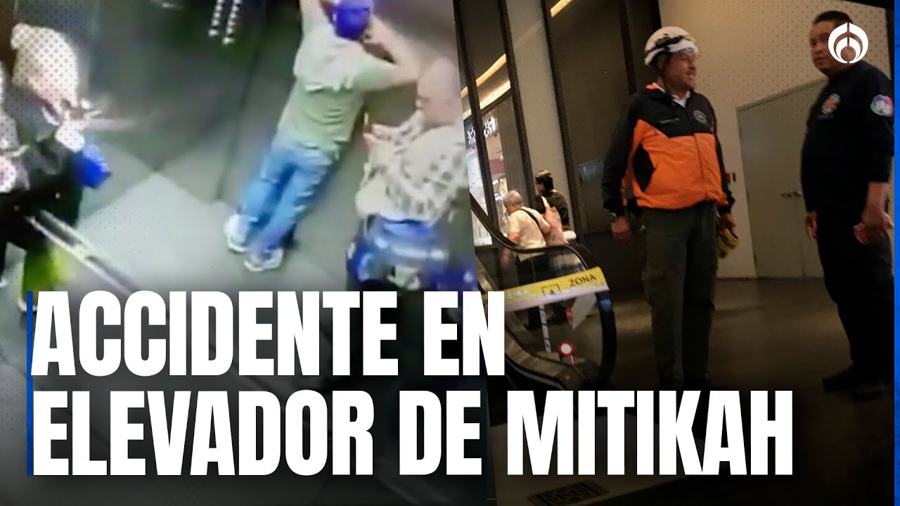 Elevador de Mitikah falla y deja dos heridos: así fue el incidente