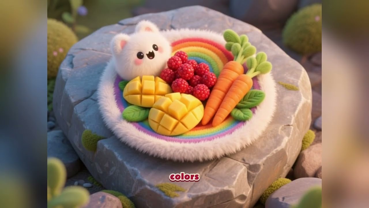 Leo the lion eat healthy food #shortvideo #animation #animals