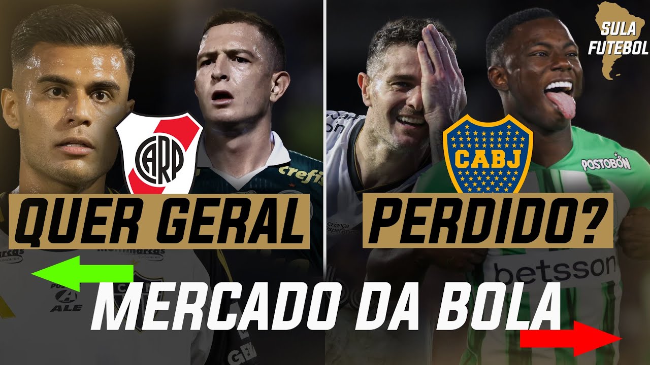 OS NEGÓCIOS DE BOCA E RIVER! I MERCADO DA BOLA