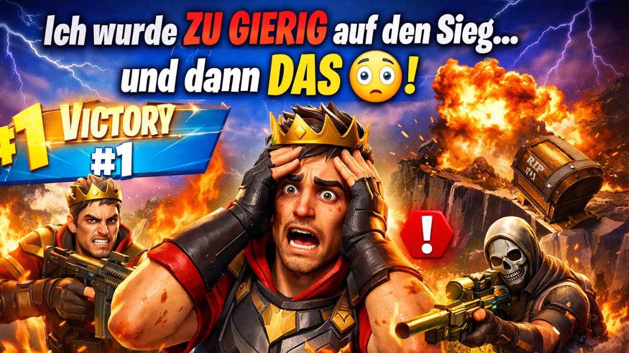 Ich wurde zu heiß auf den Sieg - Fortnite