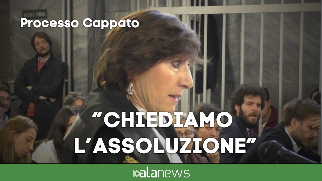 Processo Cappato, pm Siciliano: “Chiediamo l’assoluzione”