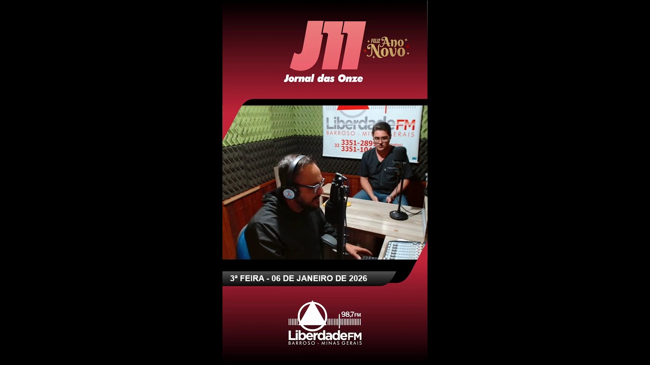 Jornal das Onze - 3ª feira - 06/01/2026