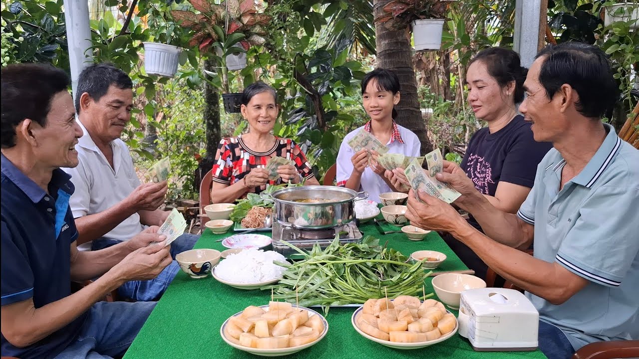 Gia Đình Ai Cũng Vui Khi Nhận Được Số Tiền Của Chị May Ở Mỹ Gởi Tặng |BĐMV&Family