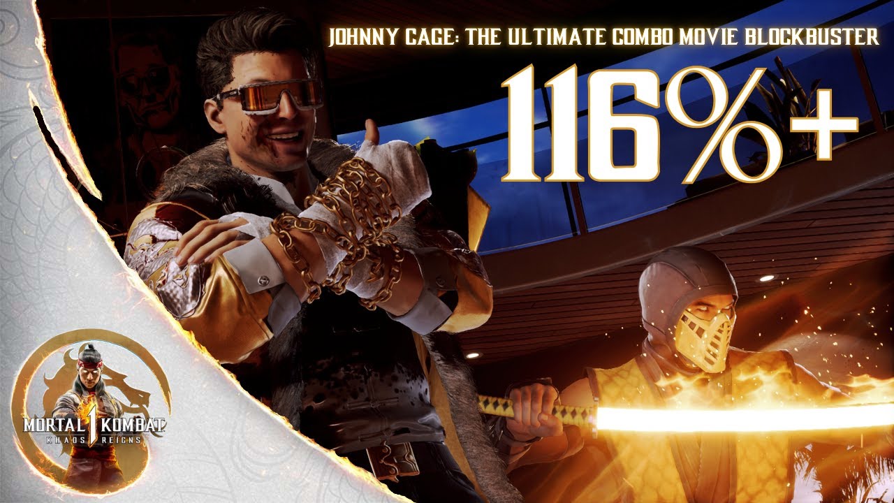 MK1 - Johnny Cage Best New Combos