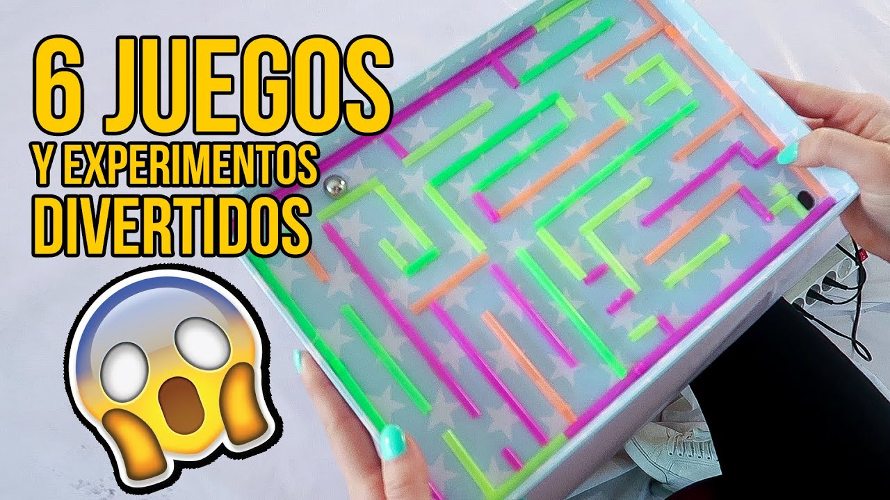 6 JUEGOS Y EXPERIMENTOS DIVERTIDOS
