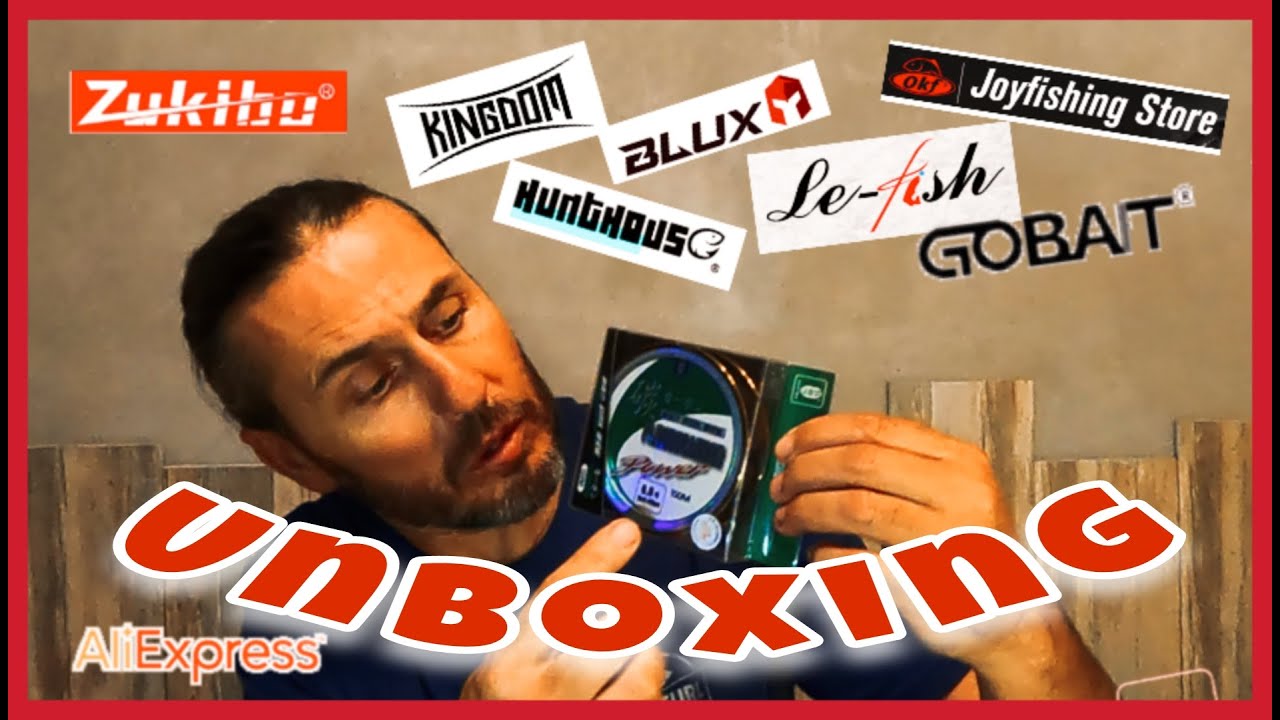 🎦Unboxing SPINNING Aliexpress
