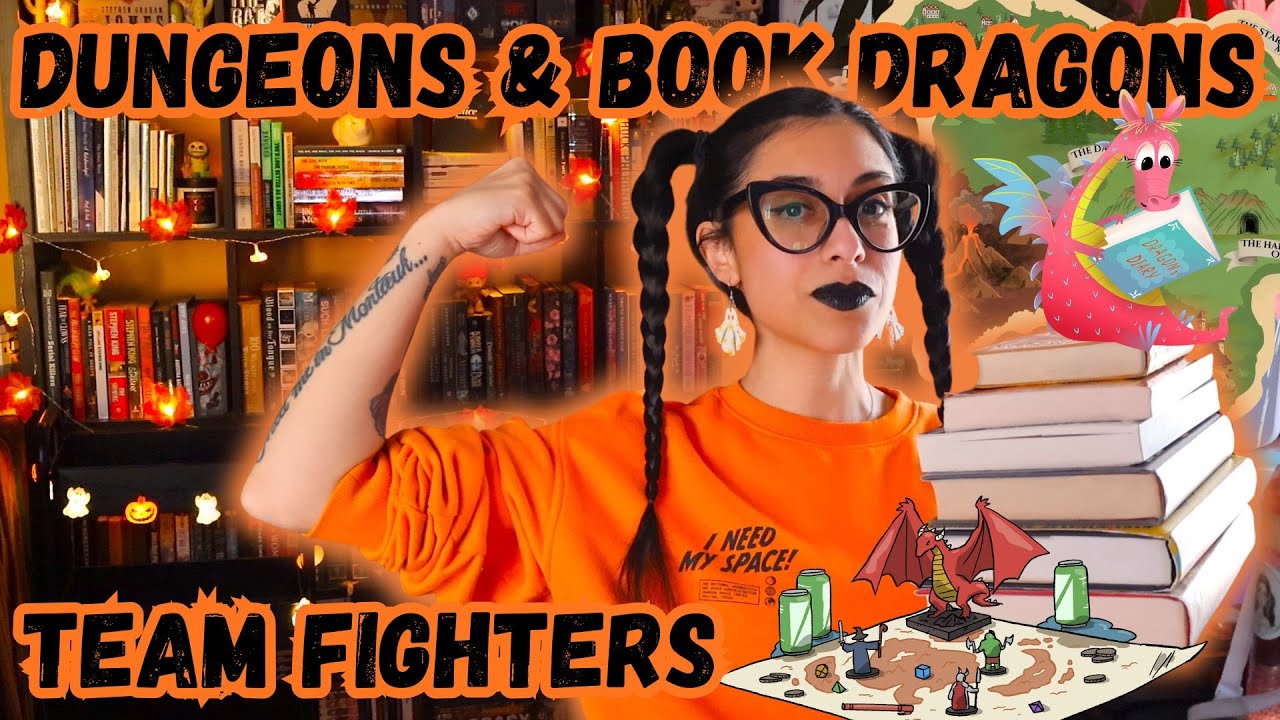 NEW❗Dungeons & Book Dragons Readathon❗Announcement | Team Fighters 💪🏽⚔️✨