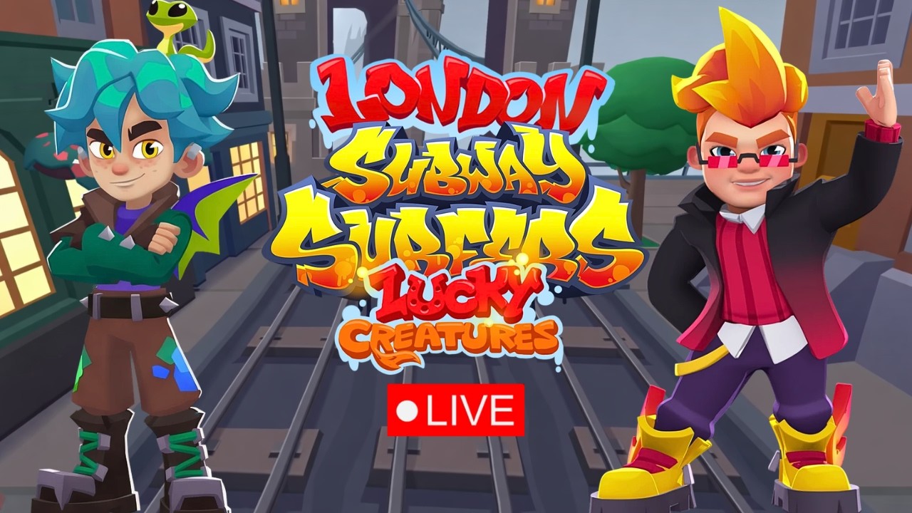 Subway Surfers London Lucky Creature LIVE 🔴| Fast-Paced Endless Adventure