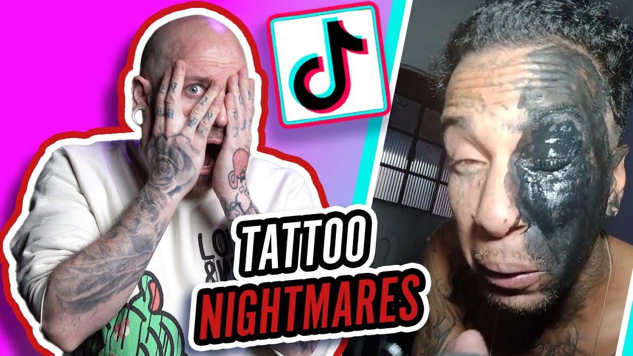 Кошмары татуировок в стиле TikTok | Критика татуировок