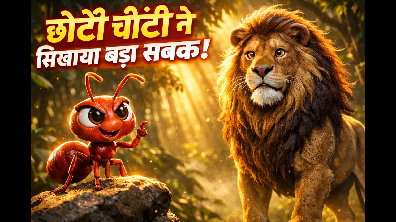 Chhoti Cheenti Ne Sher Ko Sikhaya Bada Sabak! 🐜🦁