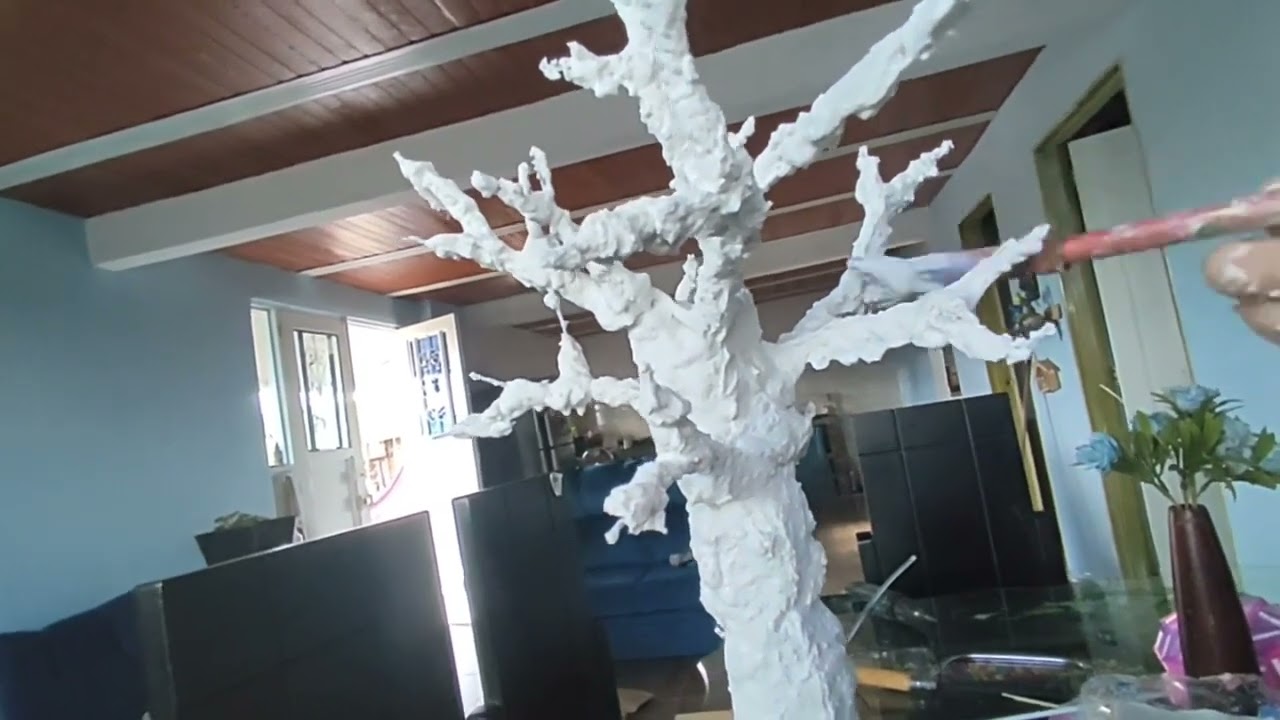 🌲 COMO HACER  árbol  con columpió PARA PESEBRE