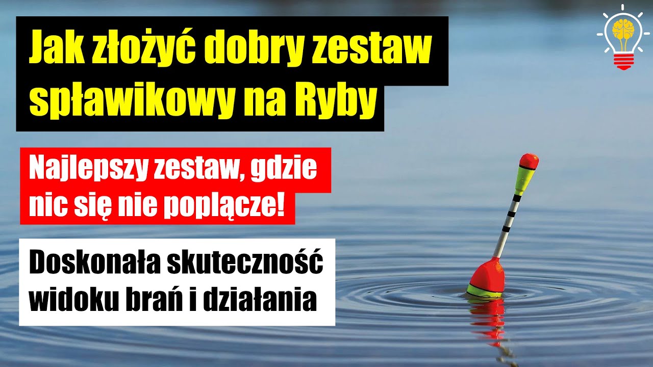 Jak złożyć prosty zestaw Spławikowy na Ryby | Nic się nie poplącze