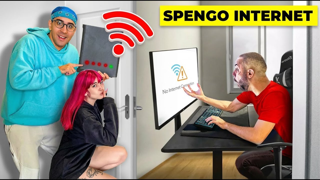 SCHERZO IO e CHERRY SPEGNAMO INTERNET a ALVEYAC mentre &egrave; in LIVE in STREAM HOUSE 3.0