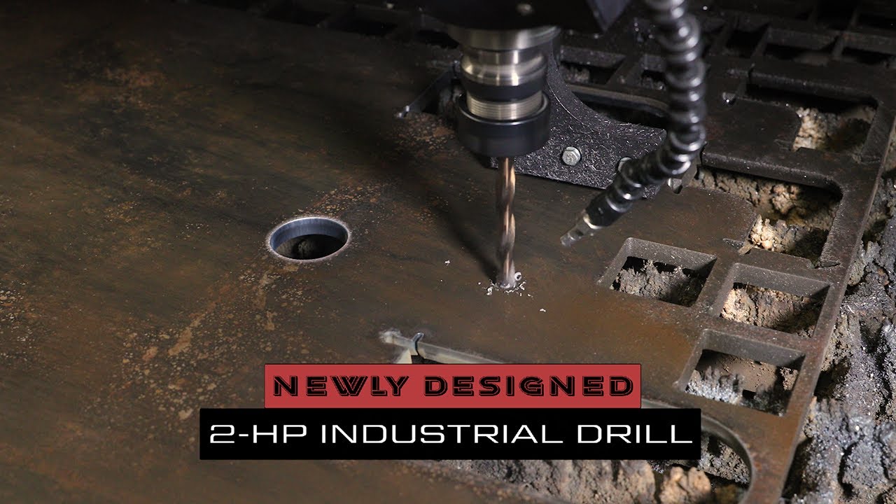 2-HP Industrial Drilling: New and Improved Design!