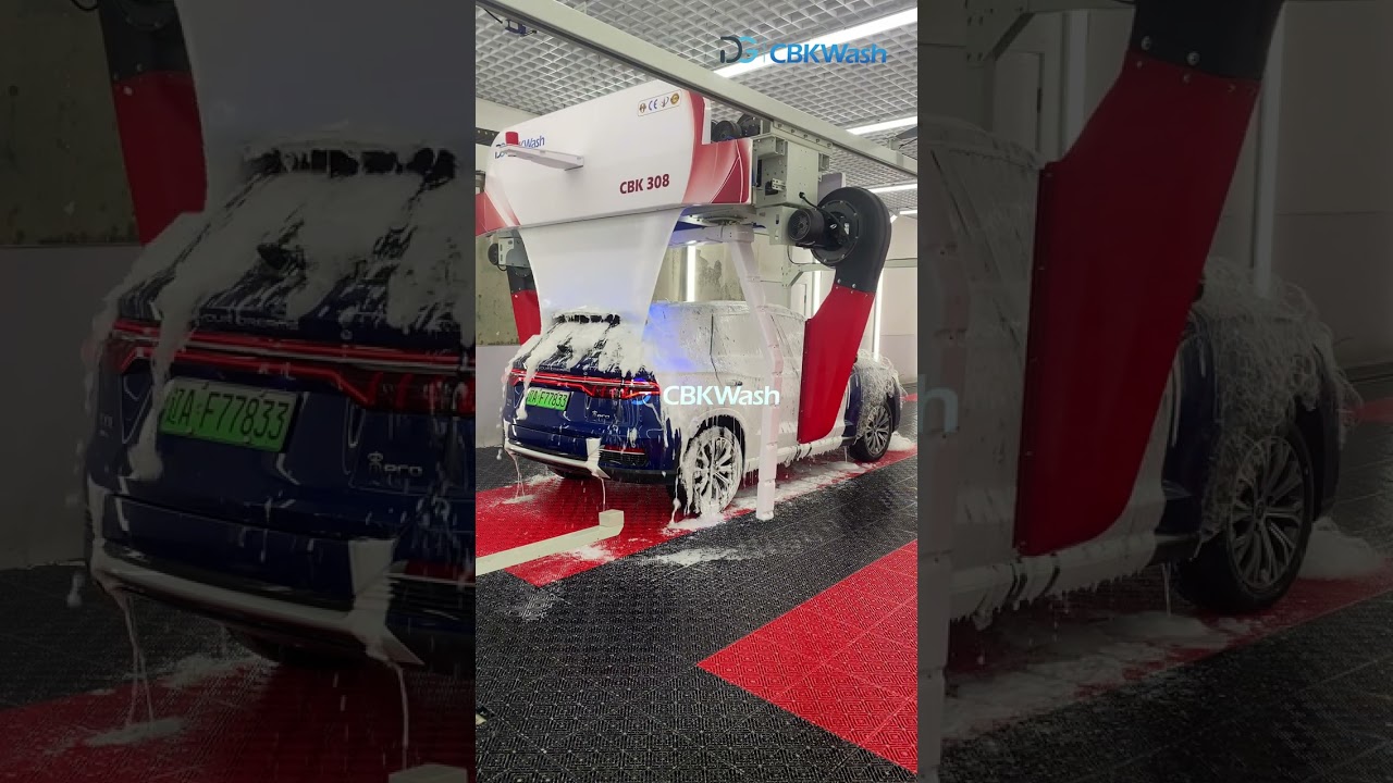 Complete Car Washing Cycle with CBKWash 308 | Full Demo Video