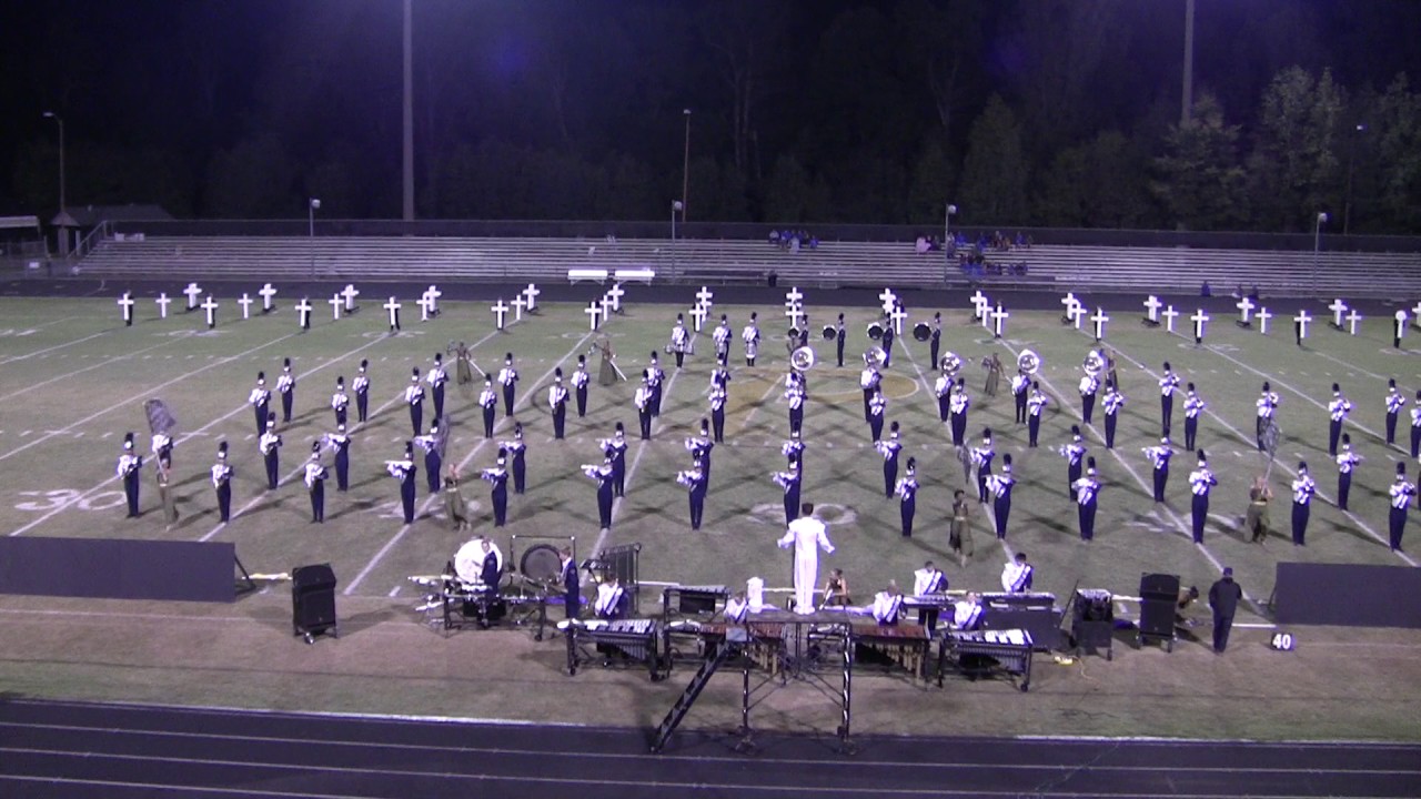 Hickory Ridge HS Blue Regiment Marching Band 2016 Performance
