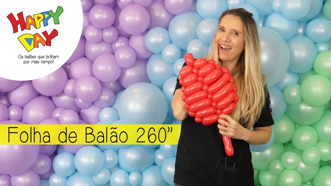 Aprenda a fazer a tão desejada FOLHA DE BALÃO 260