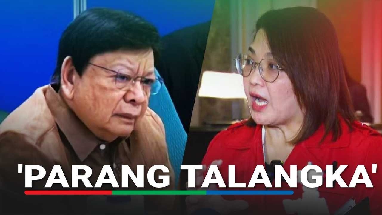 Castro sinagot si Marcoleta: 'Instead na maging positibo, mas nagiging negatibo' | ABS-CBN News