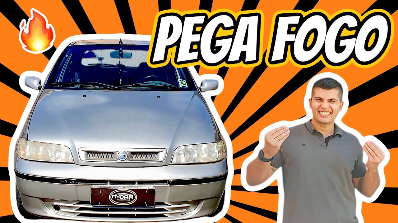 Fiat Palio 1.0 Fire 2003: carro robusto, confort&aacute;vel e custa menos de R$10 mil!