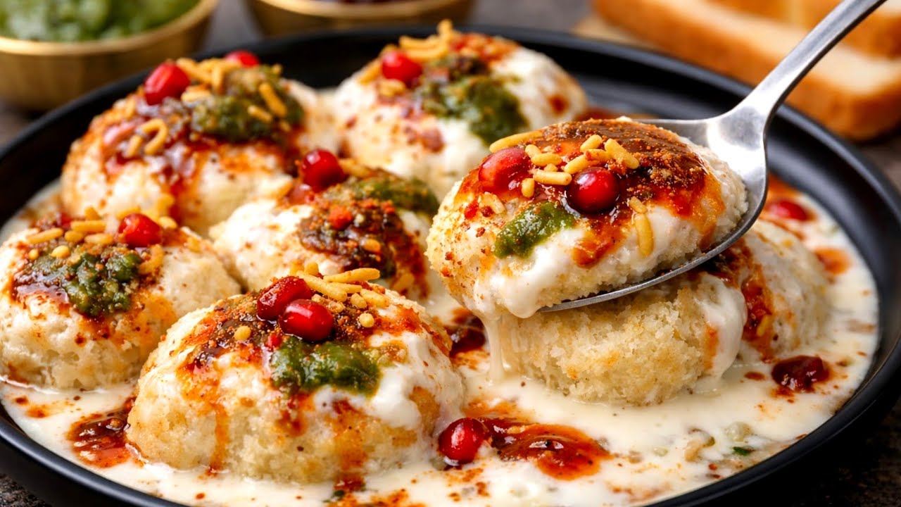 ब्रेड का ऐसा दही वड़ा आपने पहले कभी नहीं बनाया होगा | Bread Dahi Vada | Dahi Vada Recipe 