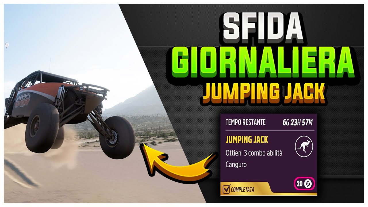 Forza Horizon 5 - Sfida Giornaliera Jumping Jack | Playlist del Festival Autunno Serie 12