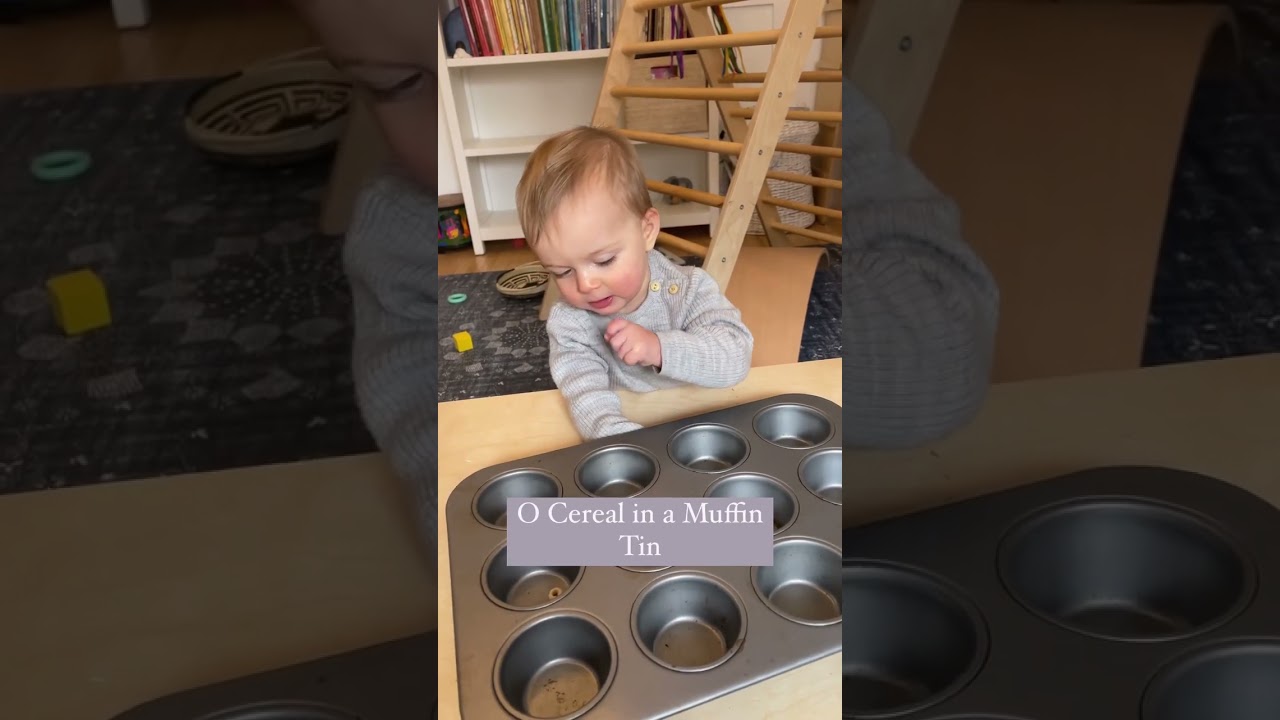Easy fine motor activities at 9 months! Try them! TBT #montessori #babyactivity #montessoriathome