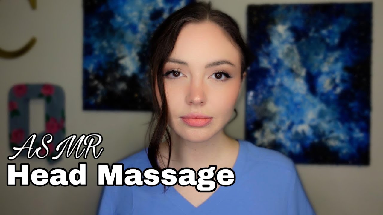 ASMR Head Massage and Scratch (personal attention, whispers)