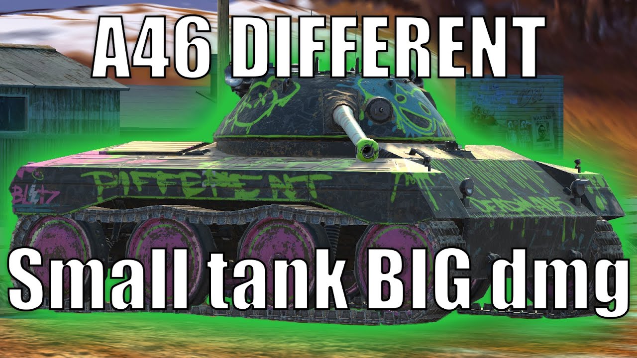 A46 Different - Small Tank but with BIG Damage | Review