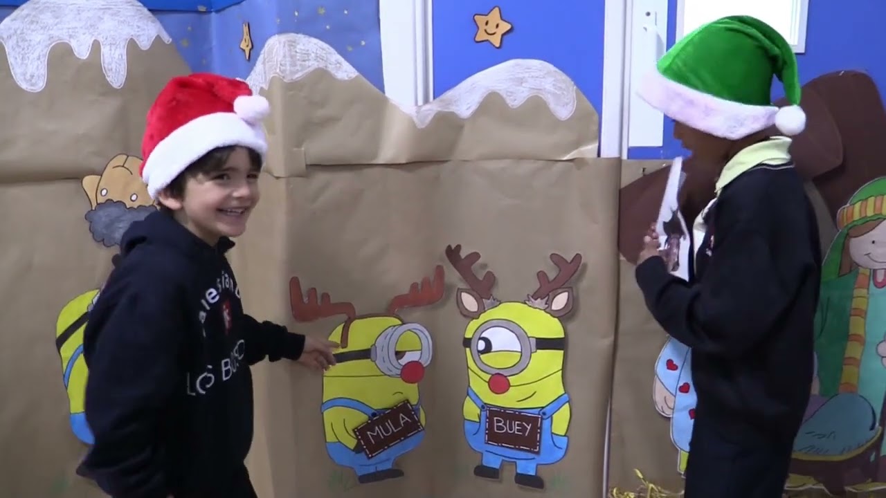 Felicitación de Navidad 25-26 del Colegio Salesianos Los Boscos