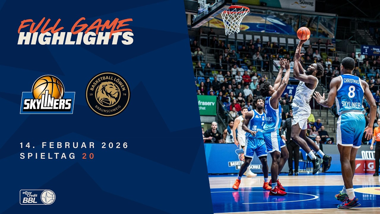 SKYLINERS vs. Basketball Löwen Braunschweig - Full Game Highlights - Spieltag 20, 25/26