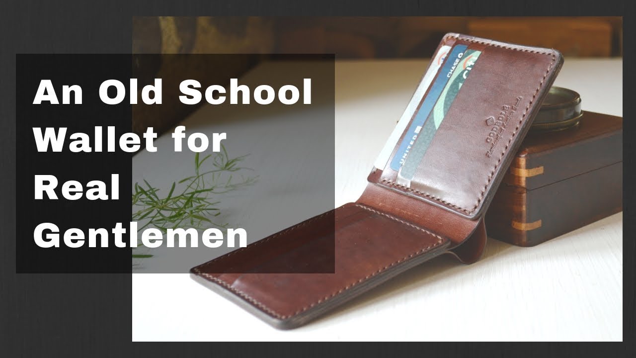 Classic Leather Wallet by Godbol&eacute; Gear for Gentlemen