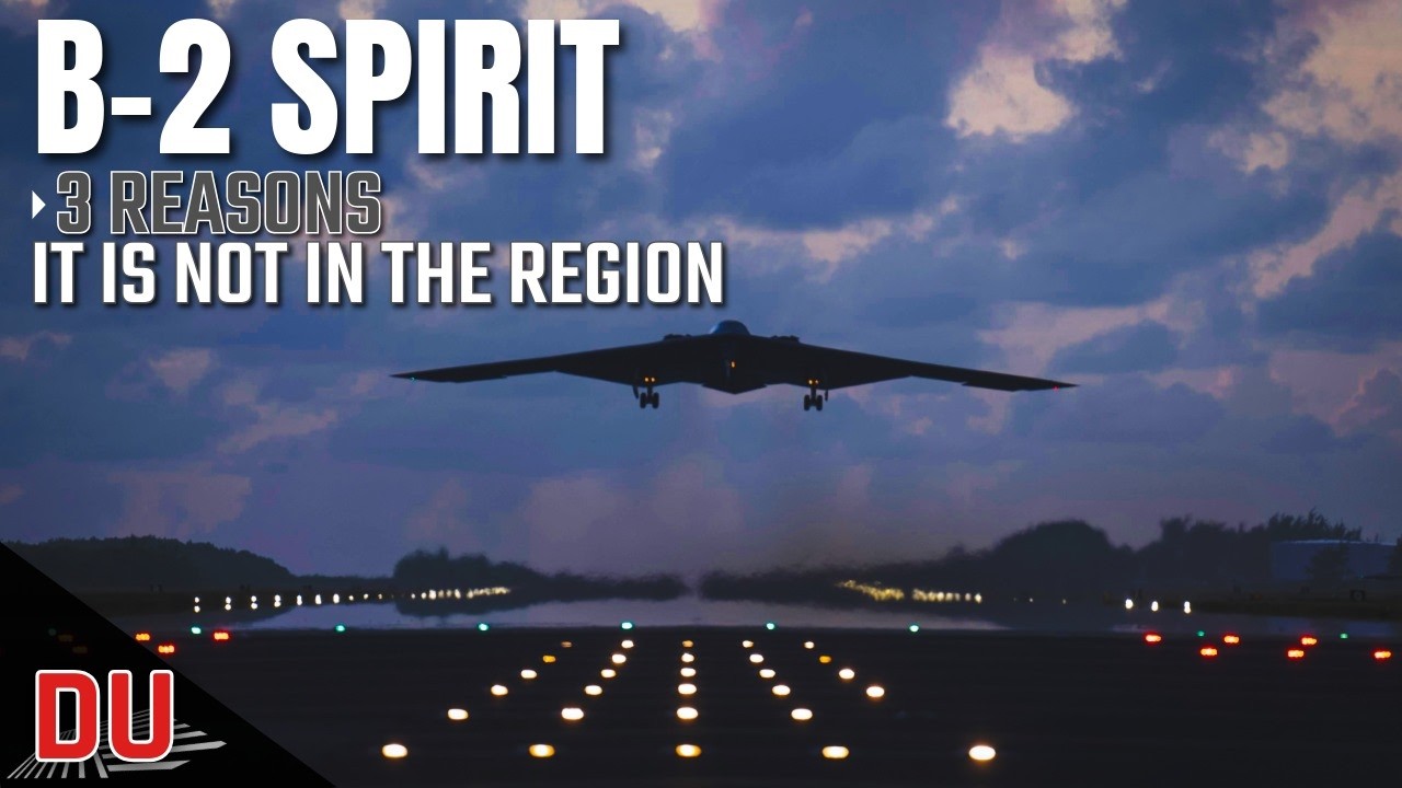 Почему до сих пор ни один самолет B-2 Spirit не был переброшен к Ирану?