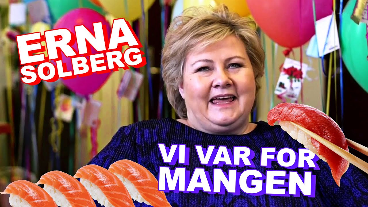 Erna Solberg - Vi var for mangen (på restauranten) [Autotune-Remix]