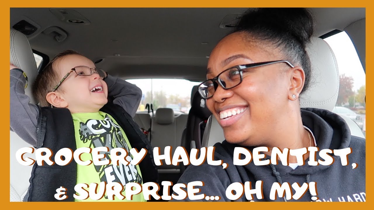 GROCERY HAUL, DENTIST, SURPRISE... OH MY!