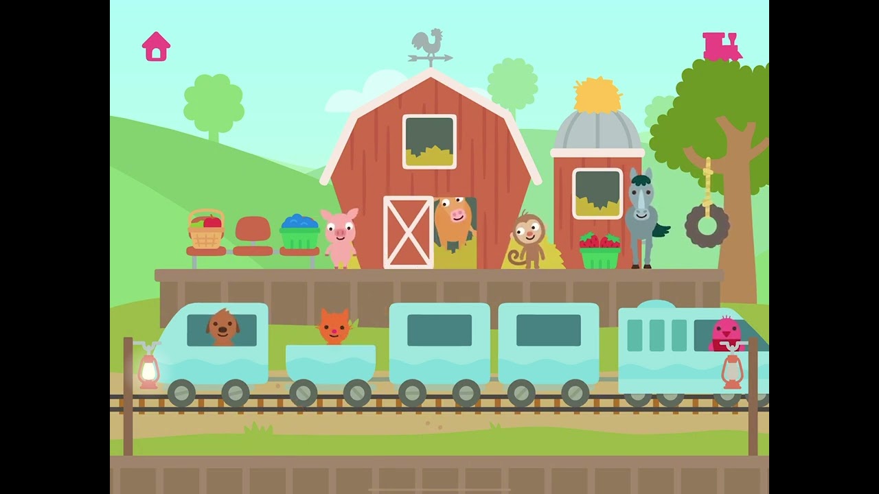 Sago Mini Trains With Robin On Sago Mini Trips