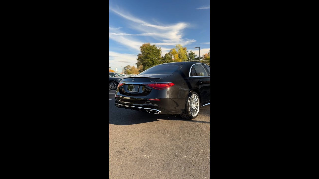 The Mercedes S580 is amazing!
