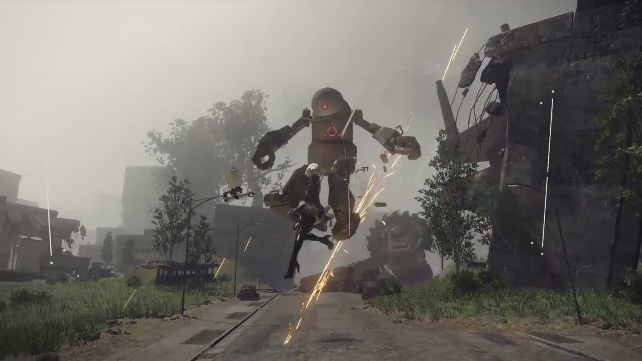 A NieR:Automata 2B combo