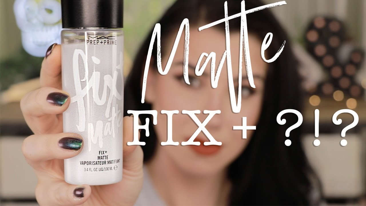 MAC Matte Fix Plus Review