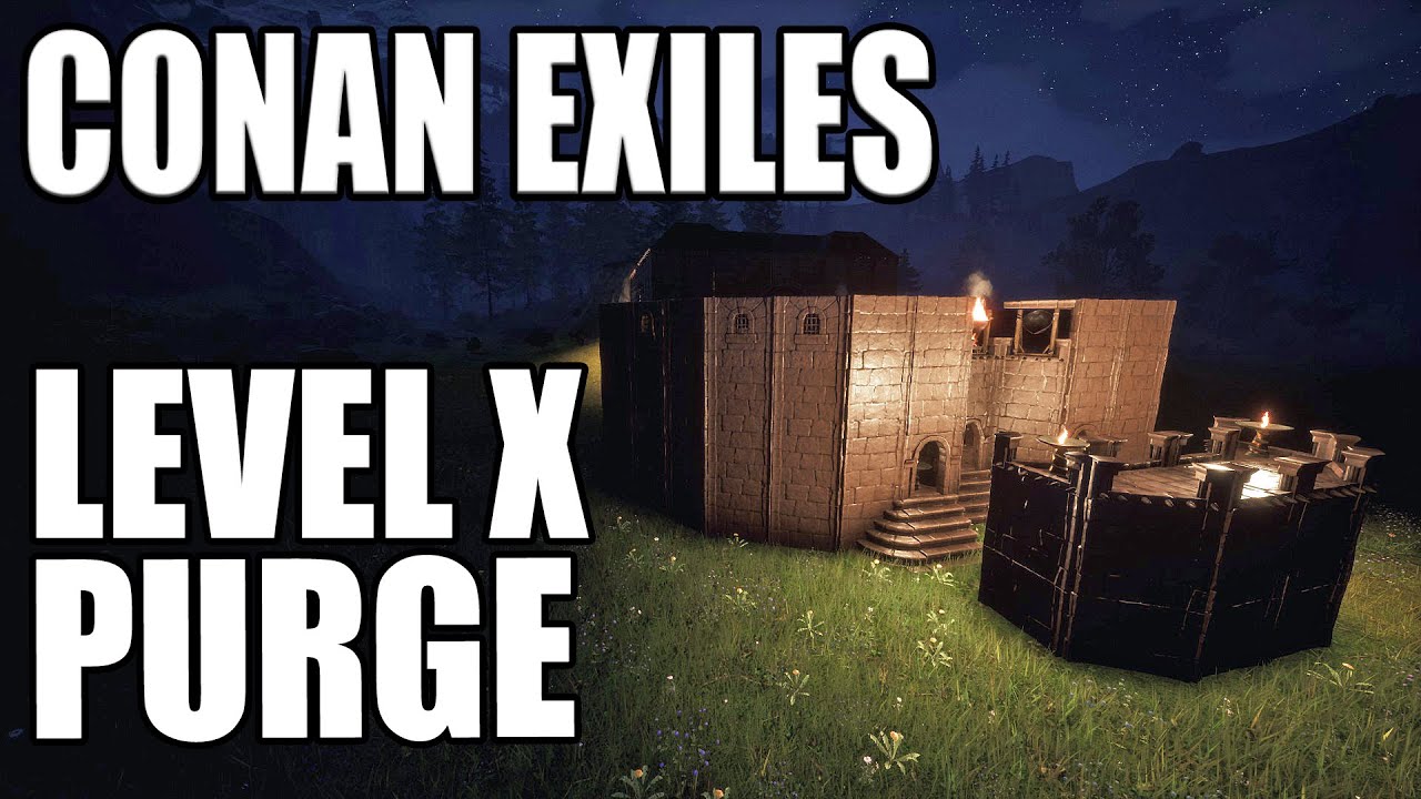 Conan Exiles Age of War Purge Level X with Base Showcase